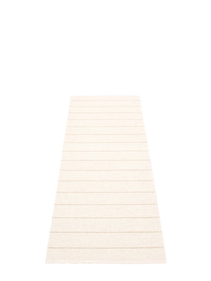 Pappelina Carl Vanilla/White Runner Rug - Cloudberry Living