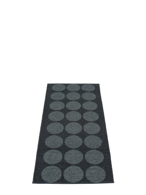 Pappelina Hugo Black Runner Rug - Cloudberry Living