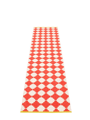 Pappelina Marre Coral Red Runner Rug - Cloudberry Living