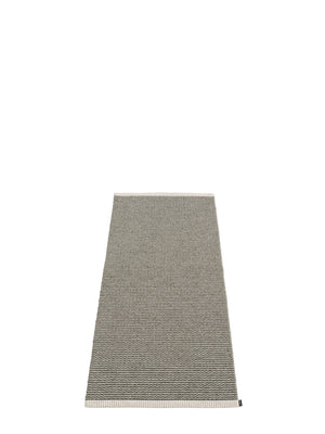 Pappelina Mono Charcoal Runner Rug - Cloudberry Living