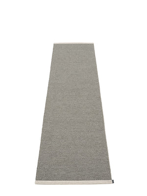 Pappelina Mono Charcoal Runner Rug - Cloudberry Living
