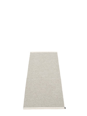 Pappelina Mono Fossil Grey Runner Rug - Cloudberry Living