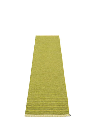 Pappelina Mono Olive Runner Rug - Cloudberry Living