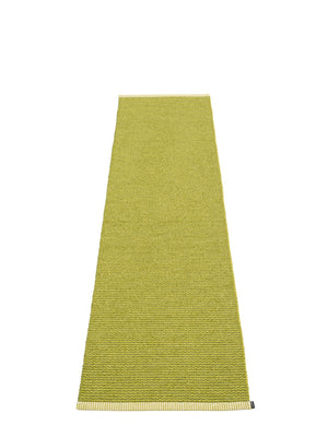 Pappelina Mono Olive Runner Rug - Cloudberry Living