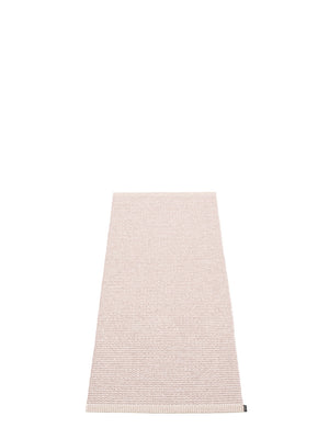 Pappelina Mono Pale Rose Runner Rug - Cloudberry Living