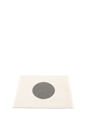 Pappelina Vera Charcoal Runner Rug, - Cloudberry Living