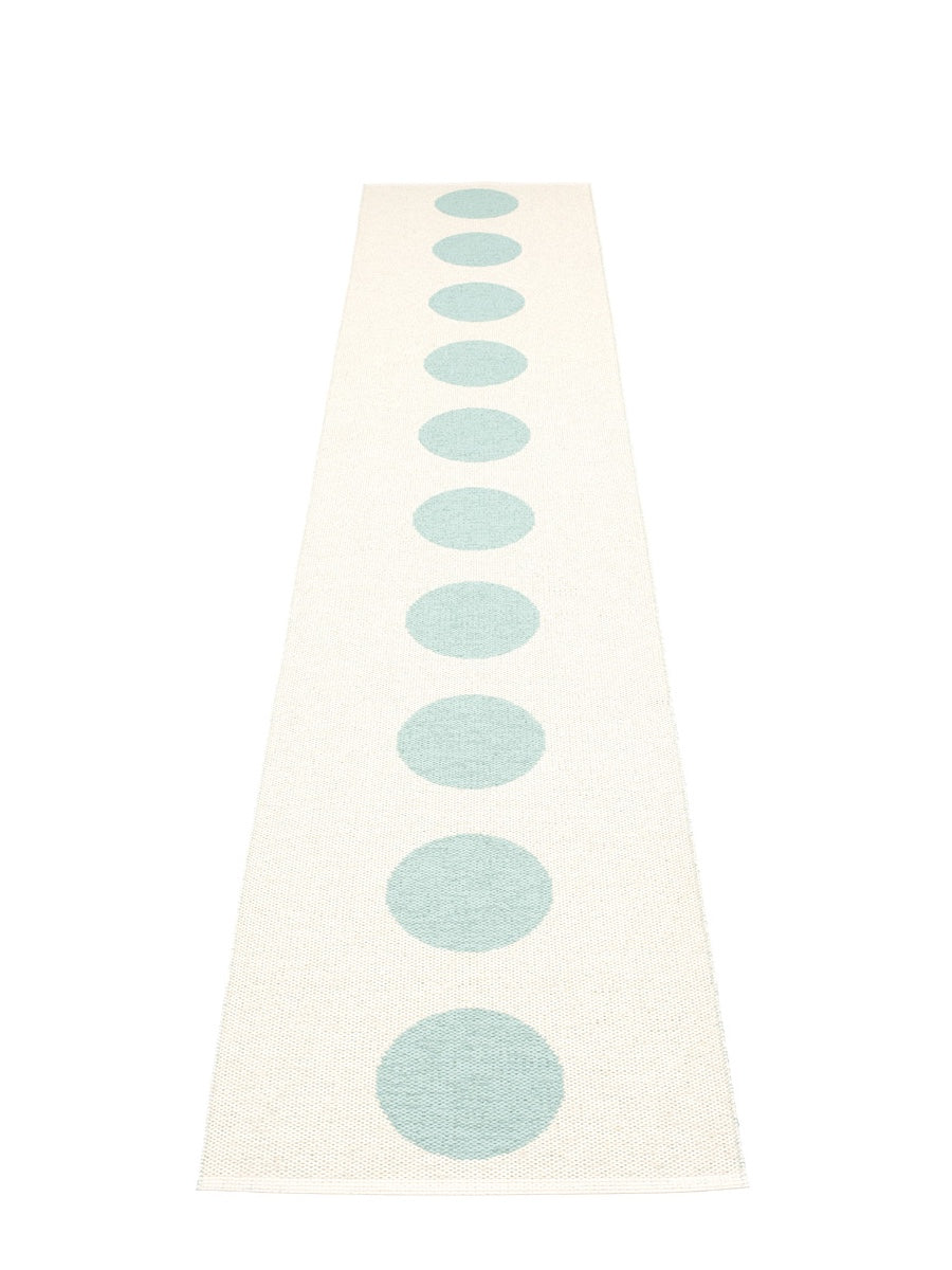 Pappelina Vera Pale Turquoise Runner Rug - Cloudberry Living