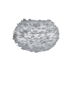 Umage Eos Light Grey Feather Lampshade - Cloudberry Living