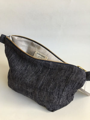 Blästa Henriët Large Wash Bag Herringbone - Cloudberry Living