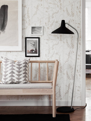 Boråstapeter Scandinavian Designers 2 Wallpaper Bladranker 1785 - 1787 - Cloudberry Living