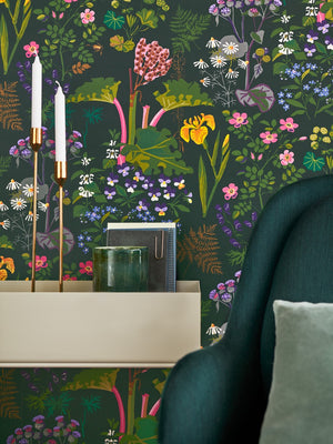 Boråstapeter Scandinavian Designers 2 Wallpaper Rabarber 1791 - 1792 - Cloudberry Living