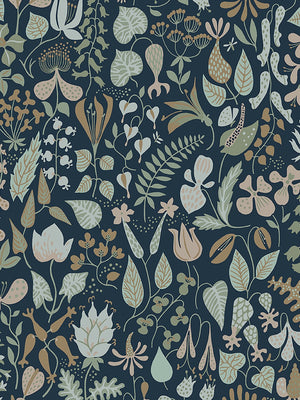 Borastapeter Scandinavian Designer 111 Stig Lindberg Herbarium 1976 - 1978 - Cloudberry Living