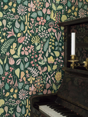 Borastapeter Scandinavian Designer 111 Stig Lindberg Herbarium 1976 - 1978 - Cloudberry Living