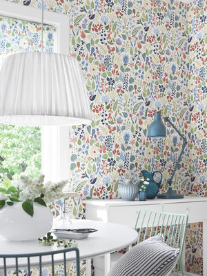 Borastapeter Scandinavian Designer 1 Wallpaper Herbarium, 2743- 2744, By Stig Lindberg - Cloudberry Living