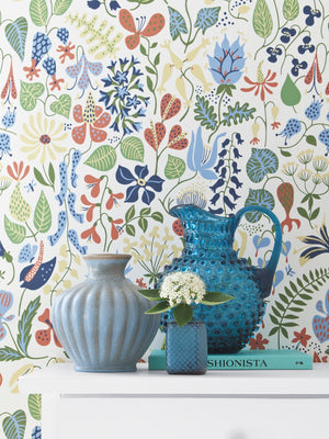 Borastapeter Scandinavian Designer 1 Wallpaper Herbarium, 2743- 2744, By Stig Lindberg - Cloudberry Living