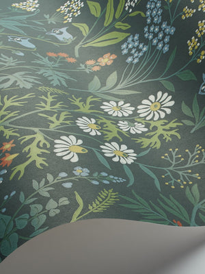 Boråstapeter Jubileum Wallpaper Flora 5474 - 5476 - Cloudberry Living