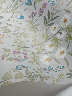 Boråstapeter Jubileum Wallpaper Flora 5474 - 5476 - Cloudberry Living