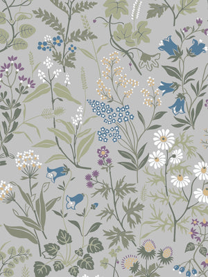 Boråstapeter Jubileum Wallpaper Flora 5474 - 5476 - Cloudberry Living