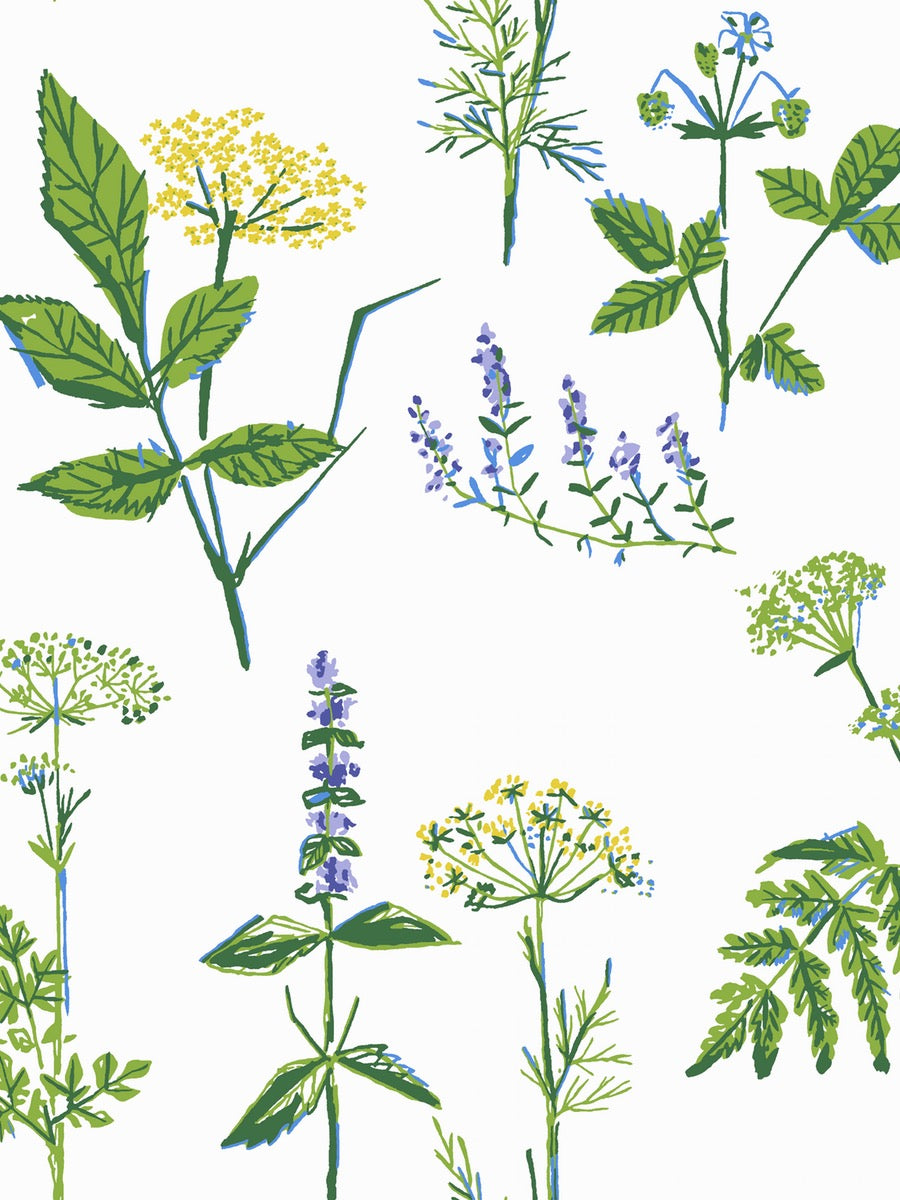 Boråstapeter Scandinavian Designers 2 Wallpaper Köksväxter 1789 - Cloudberry Living
