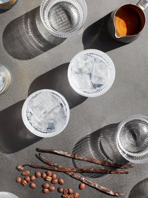 Ferm Living Ripple Glass Set of 4 - Cloudberry Living