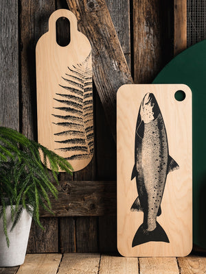 Muurla Nordic Salmon Cutting Board - Cloudberry Living