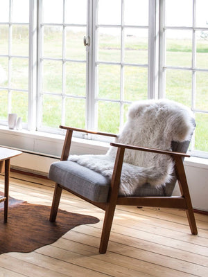 Natures Collection New Zealand Sheepskin Rug Linen - Cloudberry Living