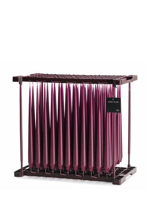 Ester & Erik Heather Purple Dark Tapered Candle (46/2) - Cloudberry Living