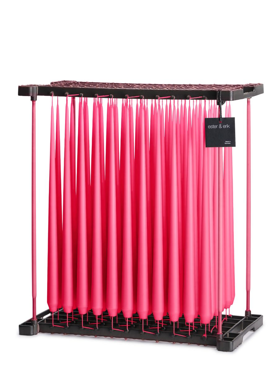 Ester & Erik Deep Pink Tapered Candle (41/2) 42 cm - Cloudberry Living