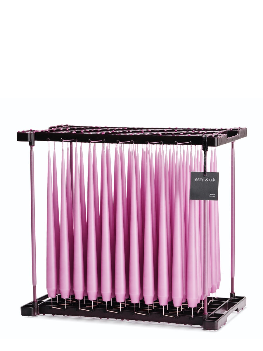 Ester & Erik Dusty Lilac Tapered Candle (47) - Cloudberry Living
