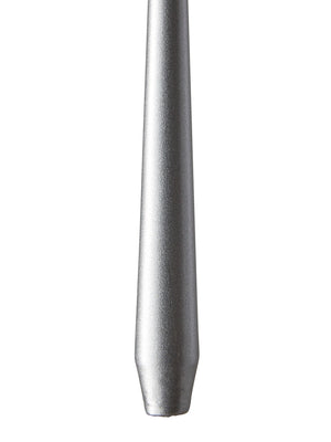 Ester & Erik Lacquered Silver Tapered Candle (92) - Cloudberry Living