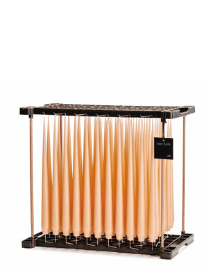 Ester & Erik Peach Dark Tapered Candle Peach (19/2) - Cloudberry Living