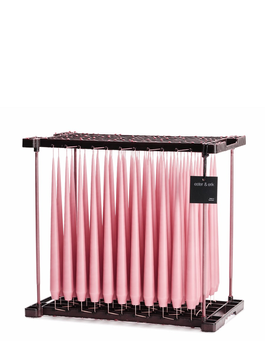 Ester & Erik Old Rose Tapered Candle (39) - Cloudberry Living