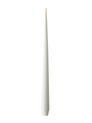 Ester & Erik White Tapered Candle (31) - Cloudberry Living