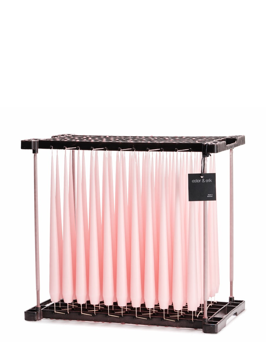 Ester & Erik Pale Pink Tapered Candle (38) - Cloudberry Living