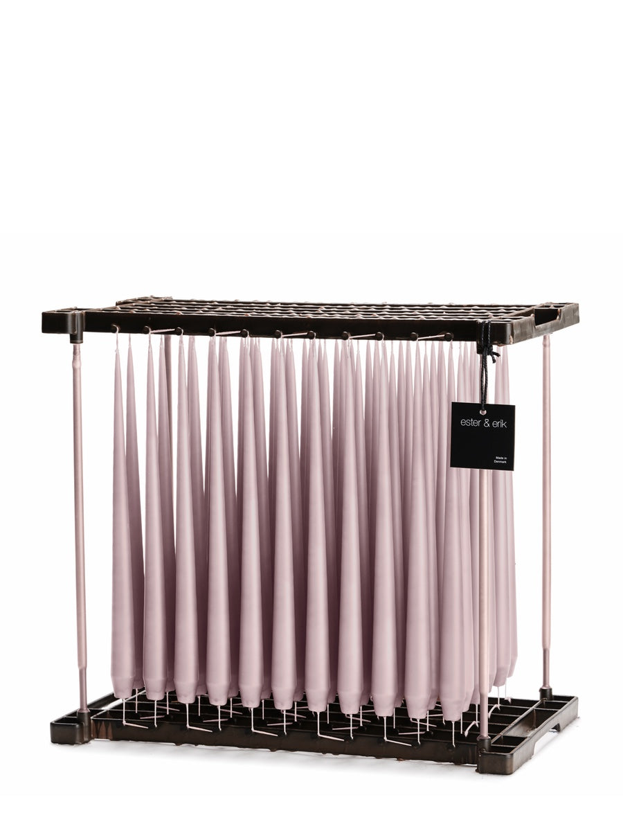 Ester & Erik Soft Rose Tapered Candle (52) - Cloudberry Living