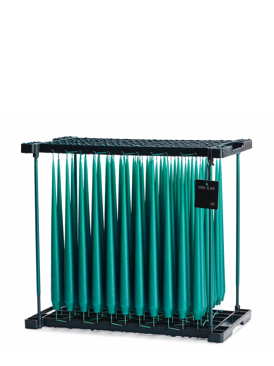 Ester & Erik Teal Petrol Green Tapered Candle (57) - Cloudberry Living