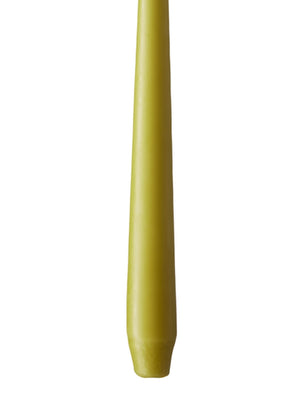 Ester & Erik Lime Green Dark Tapered Candle (68/2) - Cloudberry Living