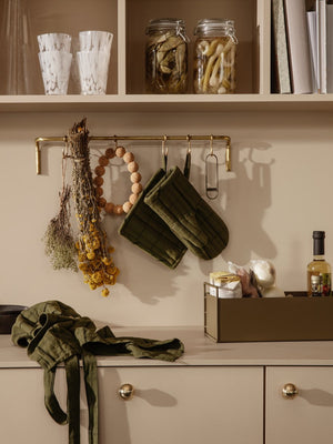 Ferm Living Kitchen Rod & Hooks - Cloudberry Living