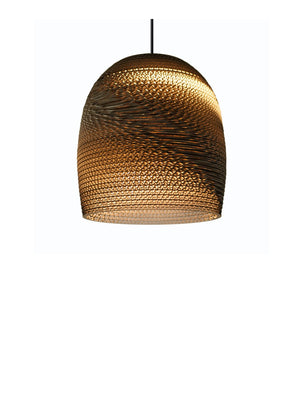 Graypants Scraplight Bell Pendant Natural - Cloudberry Living