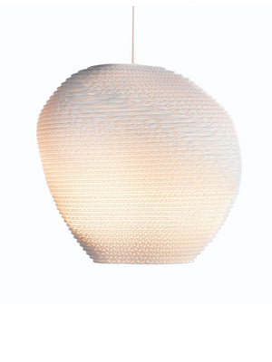 Graypants Scraplight Allyn Pebble Pendant White - Cloudberry Living