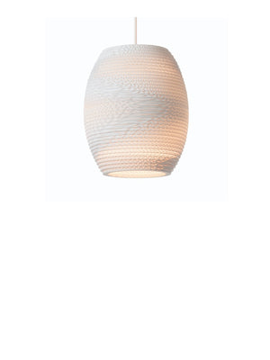 Graypants Scraplight Oliv Pendant White - Cloudberry Living