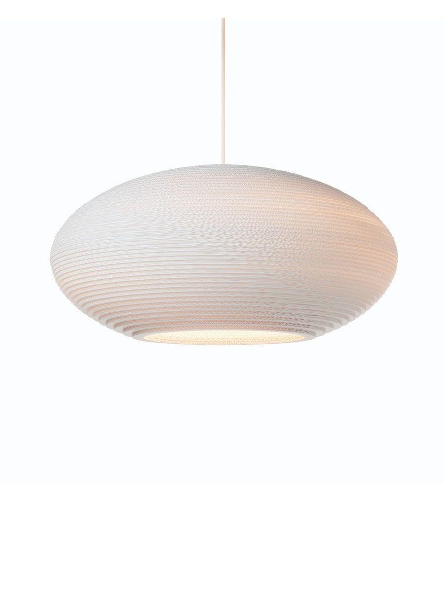 Graypants Scraplight Disc Pendant White - Cloudberry Living