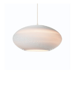 Graypants Scraplight Disc Pendant White - Cloudberry Living