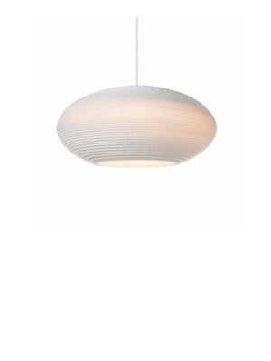 Graypants Scraplight Disc Pendant White - Cloudberry Living
