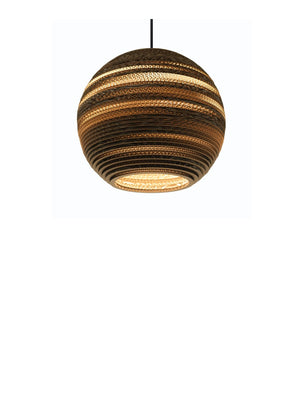 Graypants Scraplight Moon Pendant Natural - Cloudberry Living