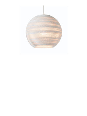 Graypants Scraplight Moon Pendant White - Cloudberry Living