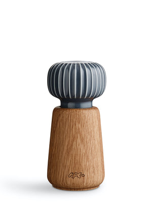 Kahler Hammershoi Salt/Pepper Grinder Anthracite - Cloudberry Living