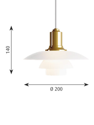 Louis Poulsen PH 2/1 Pendant Light - Cloudberry Living