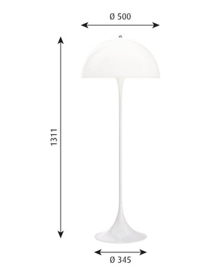 Louis Poulsen Panthella Floor Lamp - Cloudberry Living