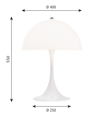 Louis Poulsen Panthella Table Lamp - Cloudberry Living